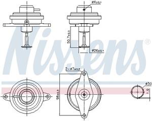 Opel EGR-klep