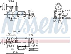 Nissan Koeler, uitlaatterugvoering