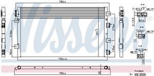 Chrysler Condensor, airconditioning