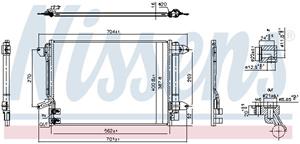 Volkswagen Condensor, airconditioning ** FIRST FIT **
