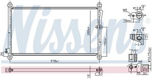 Honda Condensor, airconditioning