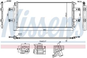 Mercedes-Benz Condensor, airconditioning ** FIRST FIT **