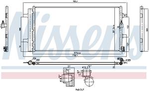 Porsche Condensor, airconditioning