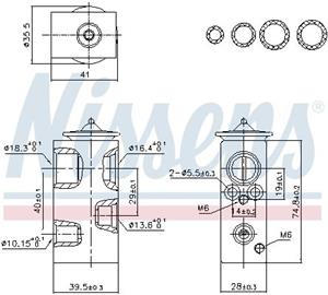 Dacia Expansieventiel, airconditioning ** FIRST FIT **