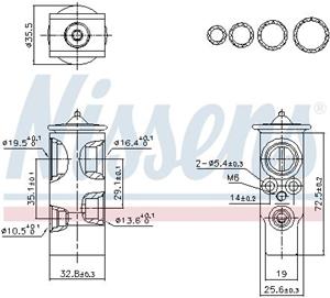 Citroen Expansieventiel, airconditioning ** FIRST FIT **