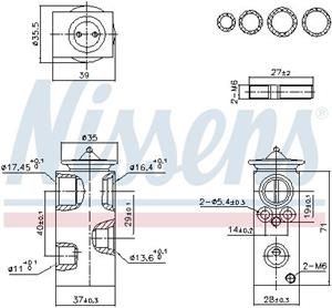 Ford Expansieventiel, airconditioning ** FIRST FIT **