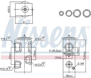 Renault Expansieventiel, airconditioning ** FIRST FIT **