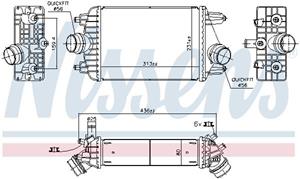 Porsche Intercooler, inlaatluchtkoeler