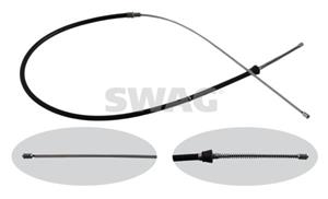 Seilzug, Feststellbremse hinten Swag 30 93 6348