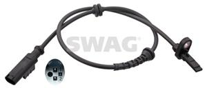Sensor, Raddrehzahl Hinterachse Swag 40 10 0988