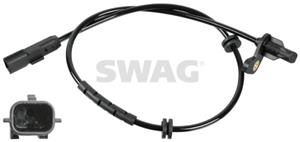 Sensor, Raddrehzahl Hinterachse links Swag 60 10 7902