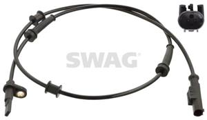 Sensor, Raddrehzahl Hinterachse Swag 70 10 6705