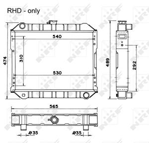 Nissan Radiateur