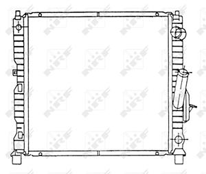 Kühler, Motorkühlung NRF 58942