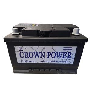 Crown accu's Crown start stop 60ah EFB accu