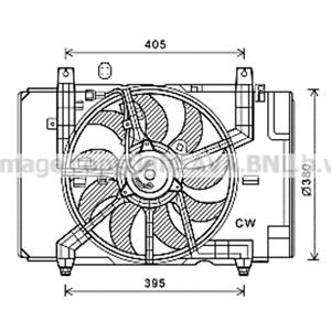 Ava Cooling Koelventilatorwiel  DN7532