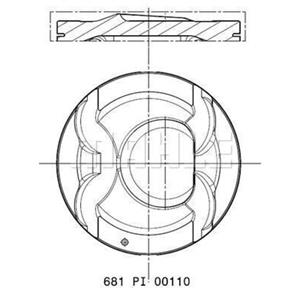 Mahle Zuiger  681 PI 00110 000