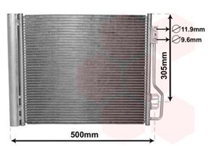 VAN WEZEL Condensor, airconditioning  29005013