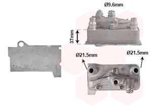 VAN WEZEL Oliekoeler, automatische transmissie  30013731