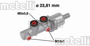 METELLI Hoofdremcilinder  05-0668