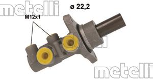 METELLI Hoofdremcilinder  05-1219