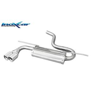 Volkswagen 100% RVS Dubbele sportuitlaat passend voor  Golf VII 2.0 GTD 184PK 2012- 2019 2x80mm