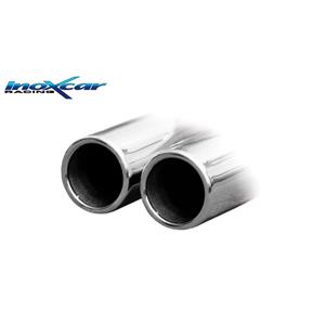 Volkswagen 100% RVS Sportuitlaat passend voor  Polo (AW) 2.0 GTI 200pk 2017- 2x80mm