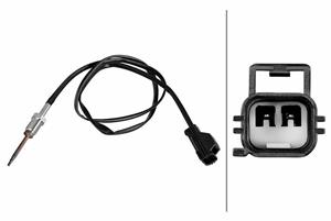 Citroen Sensor, uitlaatgastemperatuur