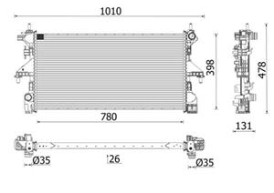 Fiat Radiateur