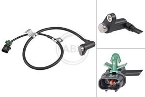 Sensor, Raddrehzahl Hinterachse links ABS 31905
