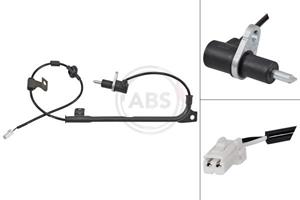 Sensor, Raddrehzahl Hinterachse rechts ABS 31935