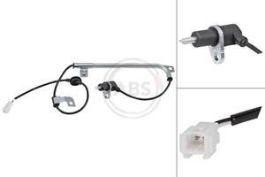 Sensor, Raddrehzahl Hinterachse links ABS 31938