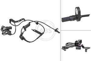 Sensor, Raddrehzahl Vorderachse links ABS 31962