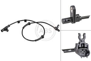 Sensor, Raddrehzahl Vorderachse ABS 32135
