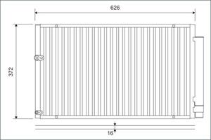 Toyota Condensor, airconditioning