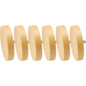 KSTOOLS - Folienradierer ø90 x 15mm, 6er-Pack