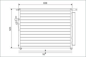 Ford Condensor, airconditioning