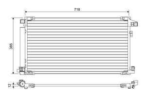 Lexus Condensor, airconditioning