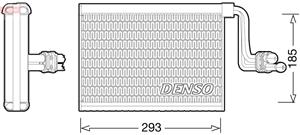 Denso Airco verdamper DEV05002