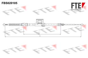 FTE Handremkabel FBS020105