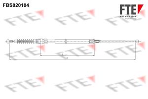 FTE Handremkabel FBS020104