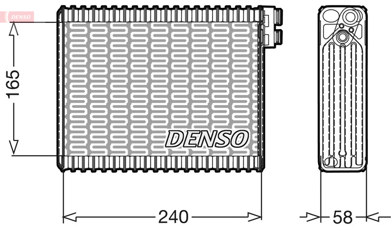Denso Airco verdamper DEV21004