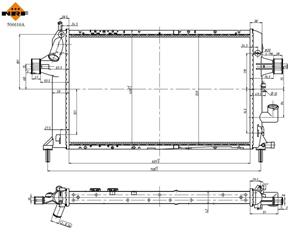 Opel Radiateur