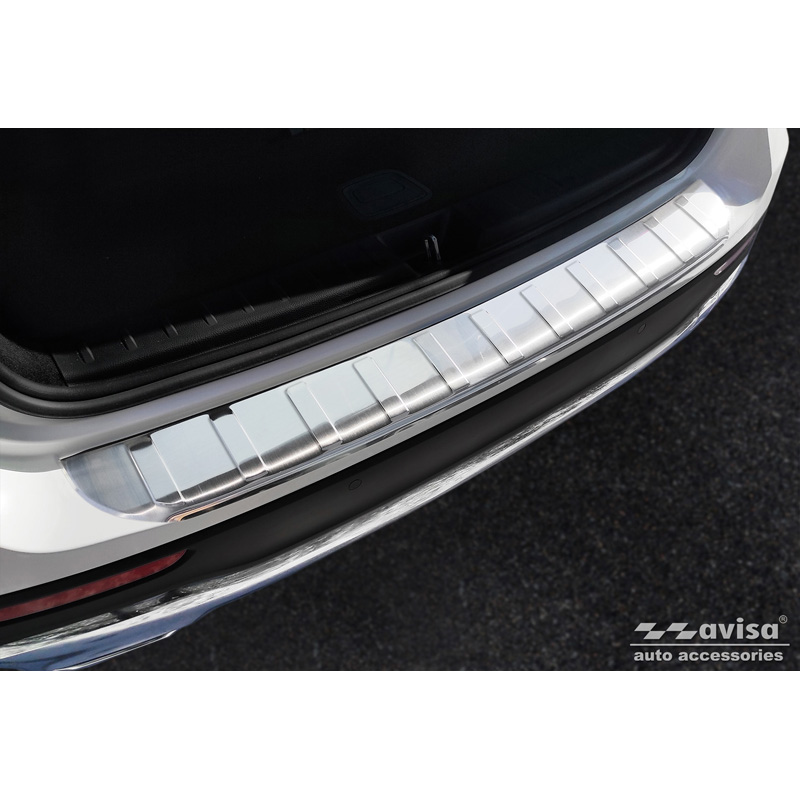 Mercedes-Benz RVS Bumper beschermer passend voor Mercedes GLB (X247) 2019- 'Ribs'