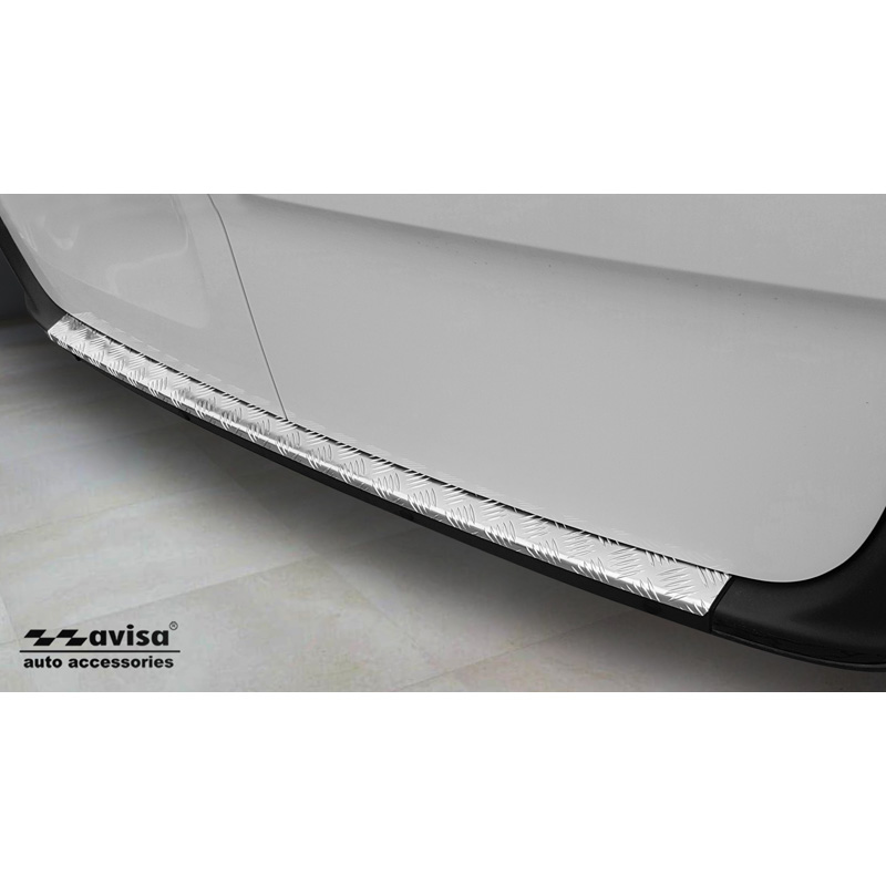 Mercedes-Benz Aluminium Bumper beschermer passend voor Mercedes Sprinter III 2018- 'Riffled plate'