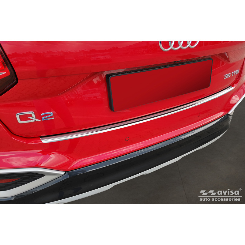 Audi RVS Bumper beschermer passend voor  Q2 Facelift 2020-