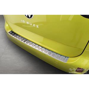 Volkswagen RVS Bumper beschermer passend voor  ID.Buzz 2022- 'Ribs'