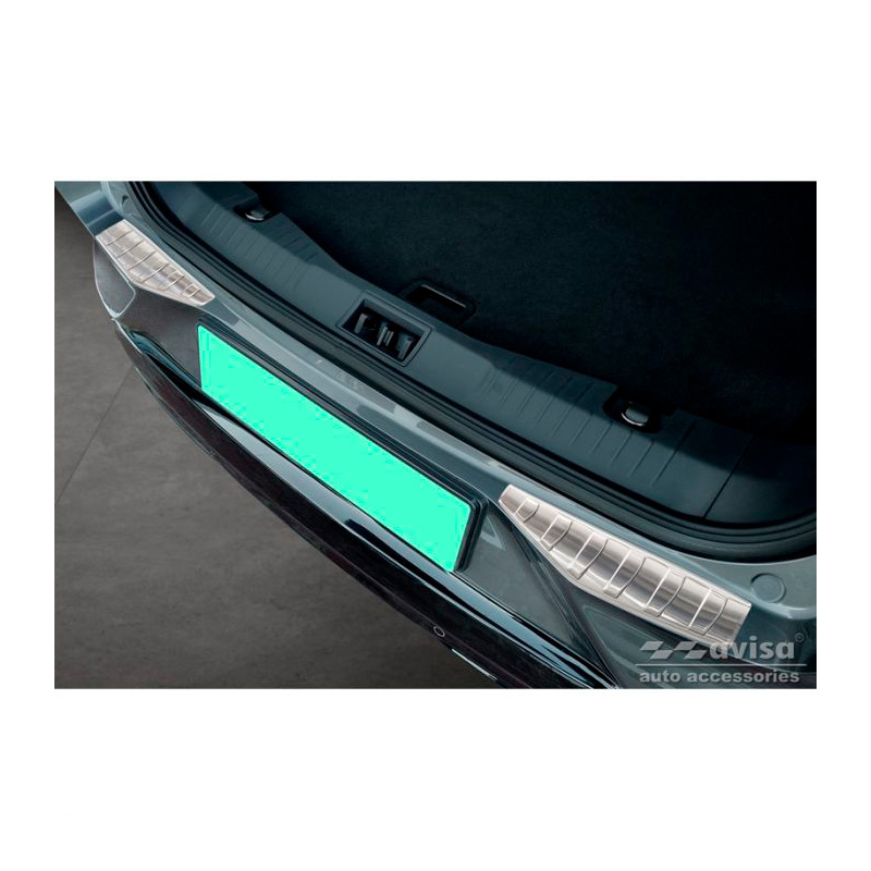 Ford Usa RVS Bumper beschermer passend voor Ford Mustang Mach-E 2020- 'Ribs' (2-Delig)