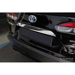 Toyota Chroom RVS Achterbumperprotector passend voor Toyoto Corolla Cross (XG1TJ) 2022- 'Ribs'