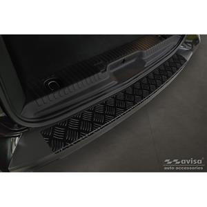 Citroen Matzwart Aluminium Bumper beschermer passend voor CitroÃ«n Space Tourer & Jumpy 2016- / Peugeo